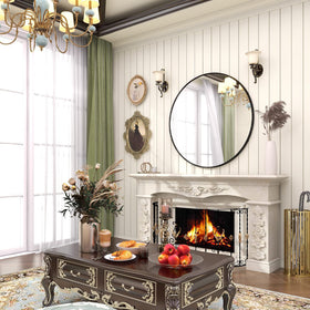 BEAUTYPEAK entryway mirror reflects light and enlarges hallway spaces