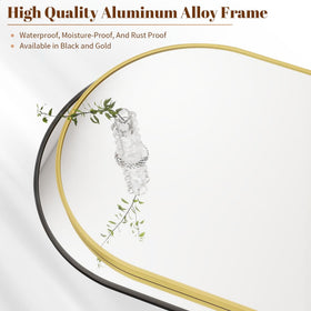 BEAUTYPEAK HD shatter-proof glass delivers distortion-free reflections