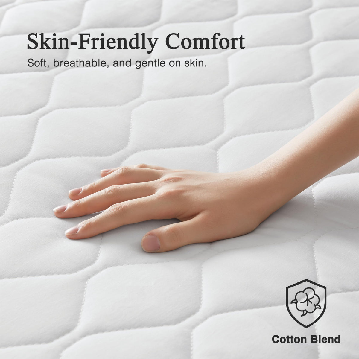 Beautyrest Secure Comfort tech reduces EMF exposure for calmer sleep.