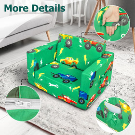 Beavtaens Kids Couch soft breathable fabric for comfy play