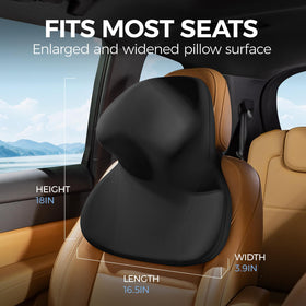 BEBAS memory foam core contours to the neck for stable driving posture