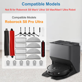 BEBEMOR S8 Pro Ultra rolling brush improves debris pickup