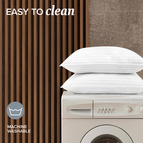 Beckham Hotel Collection euro pillow supports versatile sham use on couch or bed.