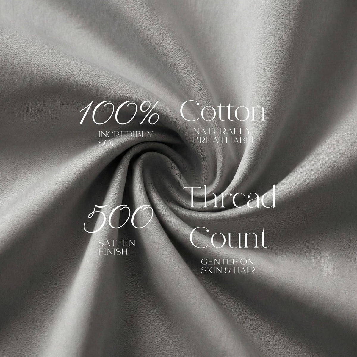Beckham Hotel Collection pillowcase with soft, silky texture for luxurious sleep.