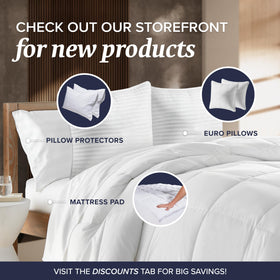 Beckham Hotel Collection dust mite resistant pillow for easier care.