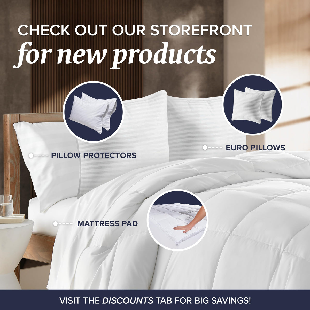 Beckham pillow used by back and stomach sleepers showing balanced loft and alignment