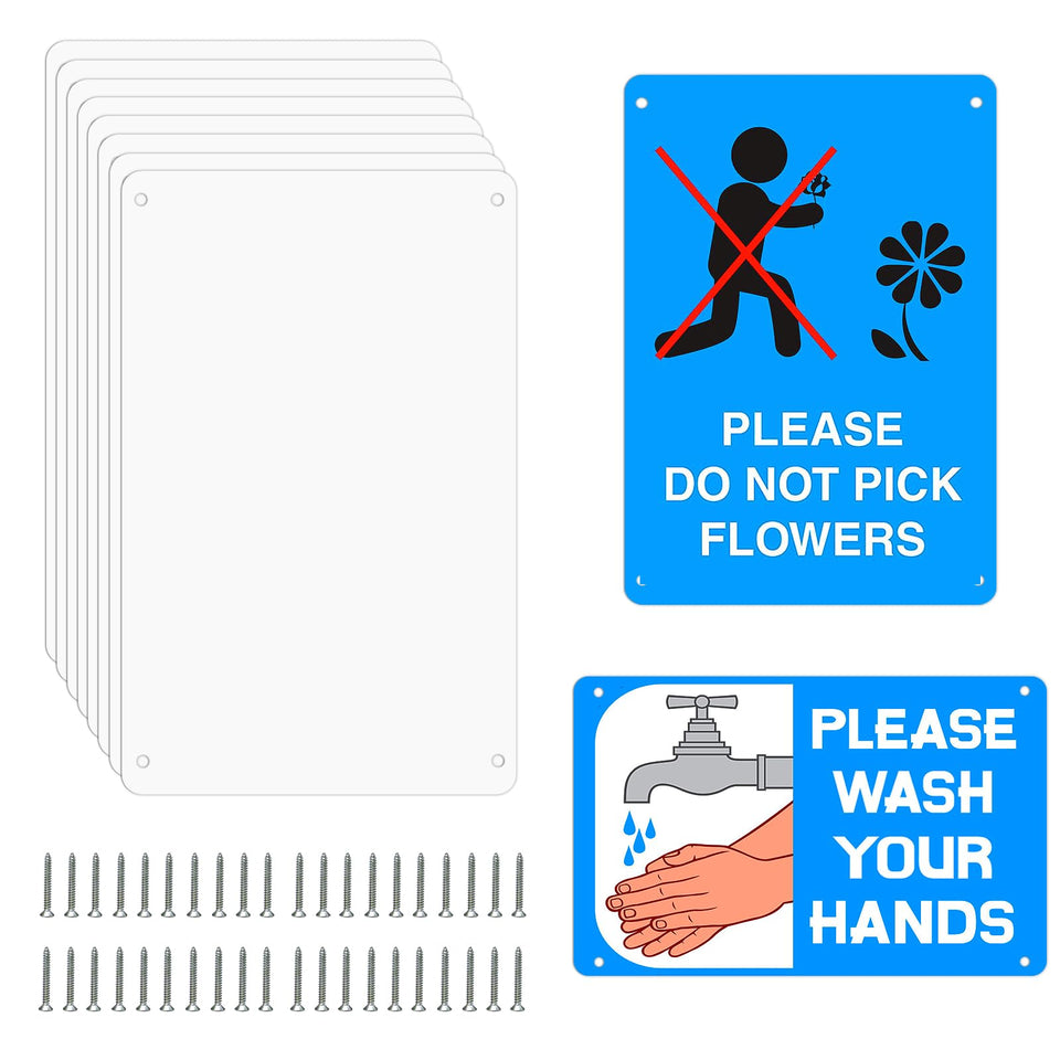 Beclumas 12x8 sublimation sign blank, front view for vivid wall art.