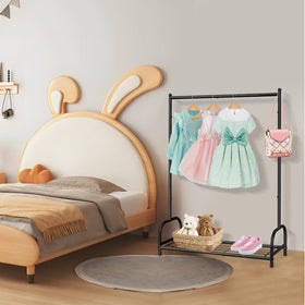 Becomrock Clothing rack with U-shaped support for stability