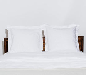 BeddingStar Euro Sham draped on bed for decorative appeal