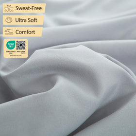 Bedecor air mattress sheet set queen flat sheet ready for use