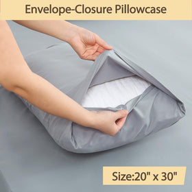 Bedecor air mattress sheet set queen pillowcases included for guests