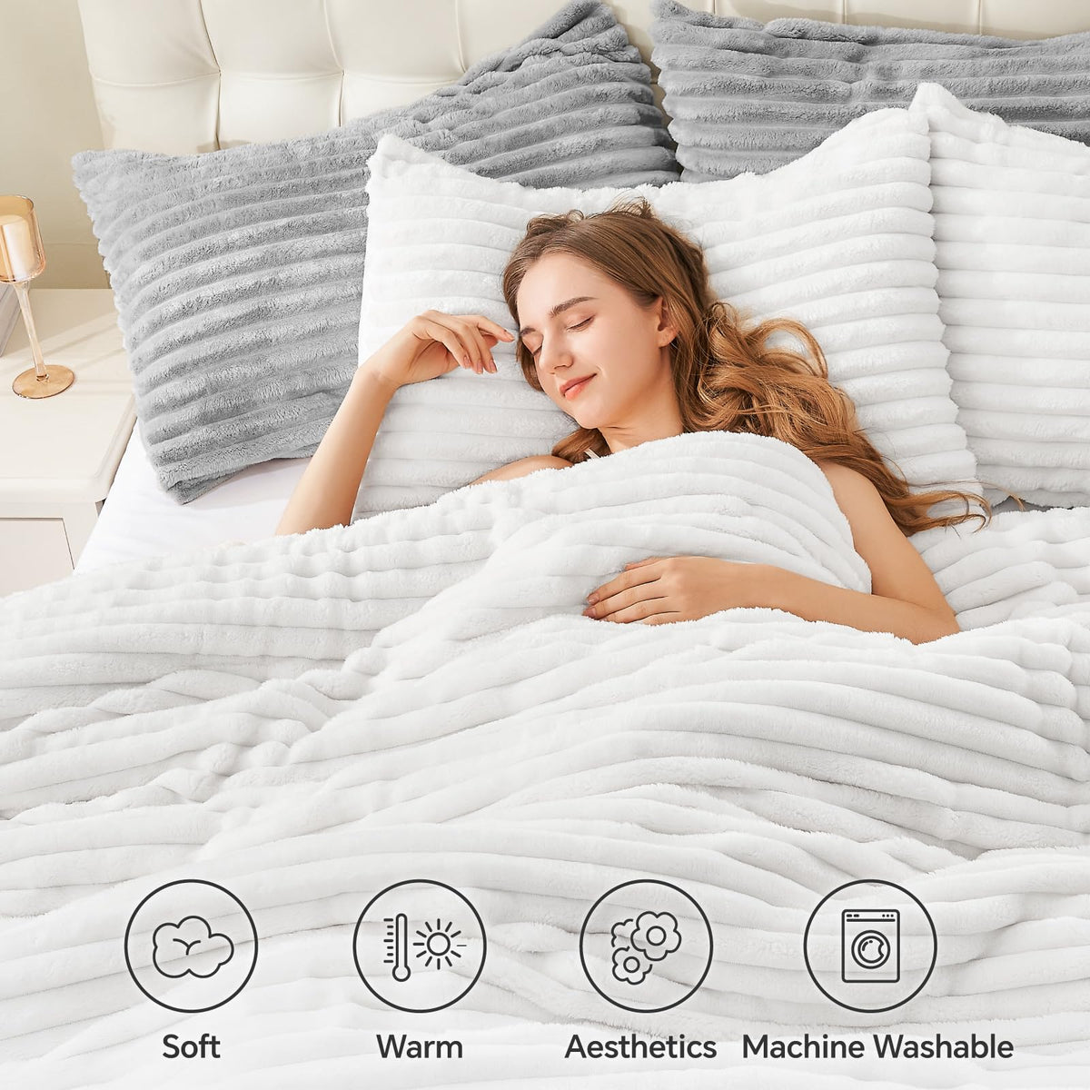 BEDELITE 3D stripe design highlights stylish texture for a premium look.