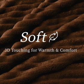 BEDELITE double-sided fleece closeup reveals dense fluff and durability