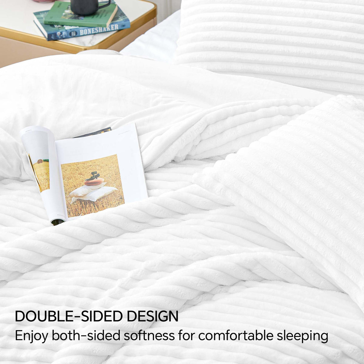 BEDELITE easy-care fabric resists fading after washing.
