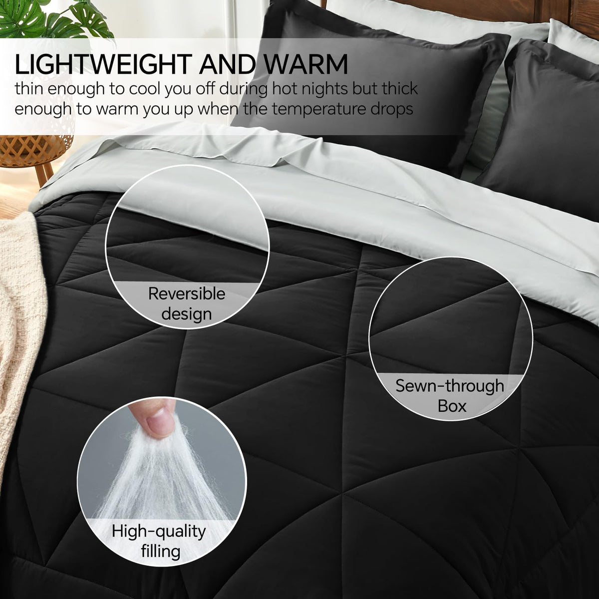 BEDELITE fitted sheet 54x75+14 deep pocket secures mattresses up to 14 inches.
