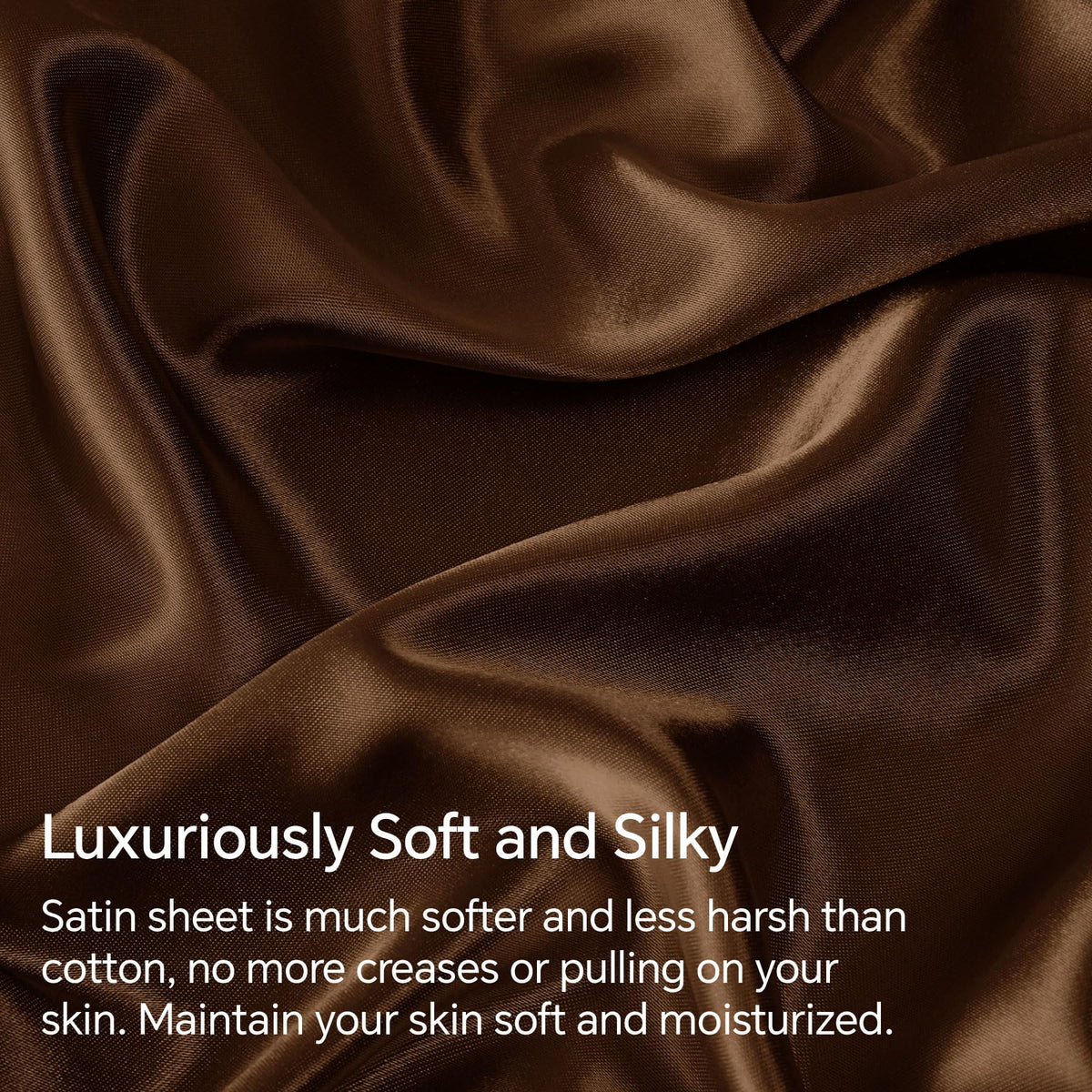 BEDELITE satin pillowcases smooth texture for hair and skin comfort