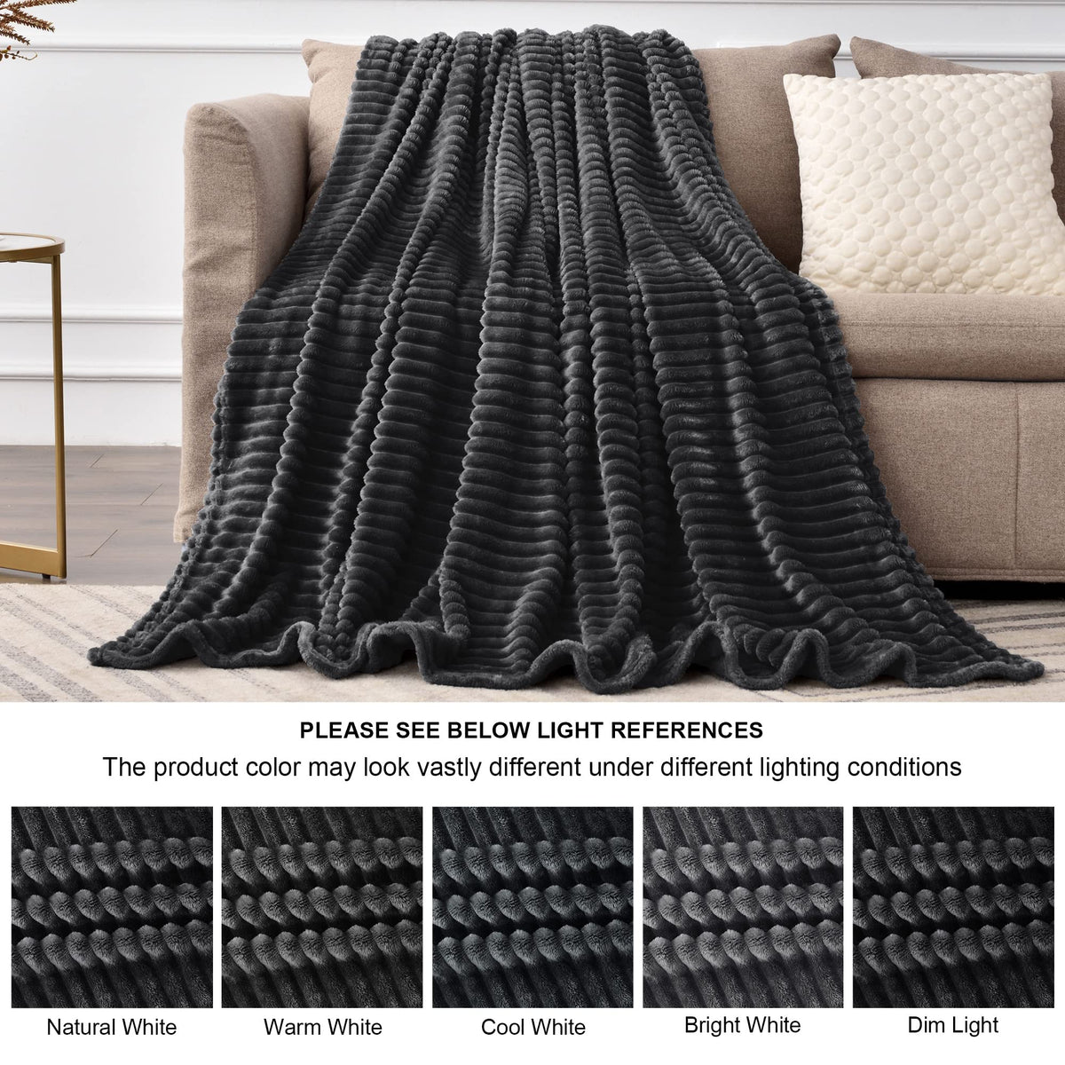 BEDELITE luxury knit blanket suitable as a thoughtful gift