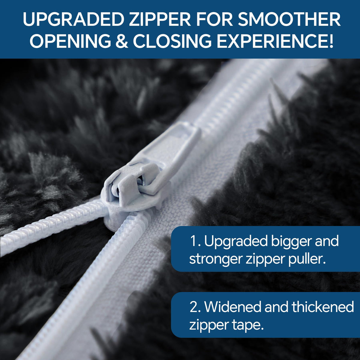 BEDELITE microfiber polyester fleece offers warmth and durability.