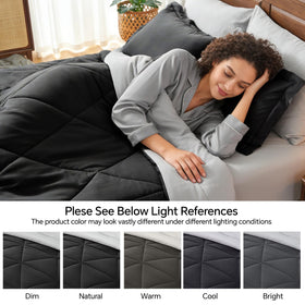 BEDELITE brushed microfiber fabric offers lightweight warmth and cloud-like softness.