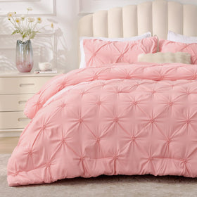 BEDELITE Pink Comforter Full face view shows soft fabric for restful nights