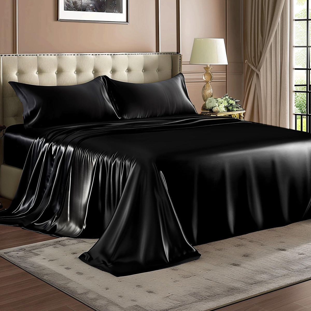 BEDELITE satin sheets durability shown through resistance to pilling and fading