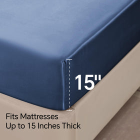 BEDELITE satin sheets' velvety finish resists pilling and fading over time.