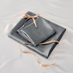 BEDELITE satin sheets packaging and care guide for easy maintenance.