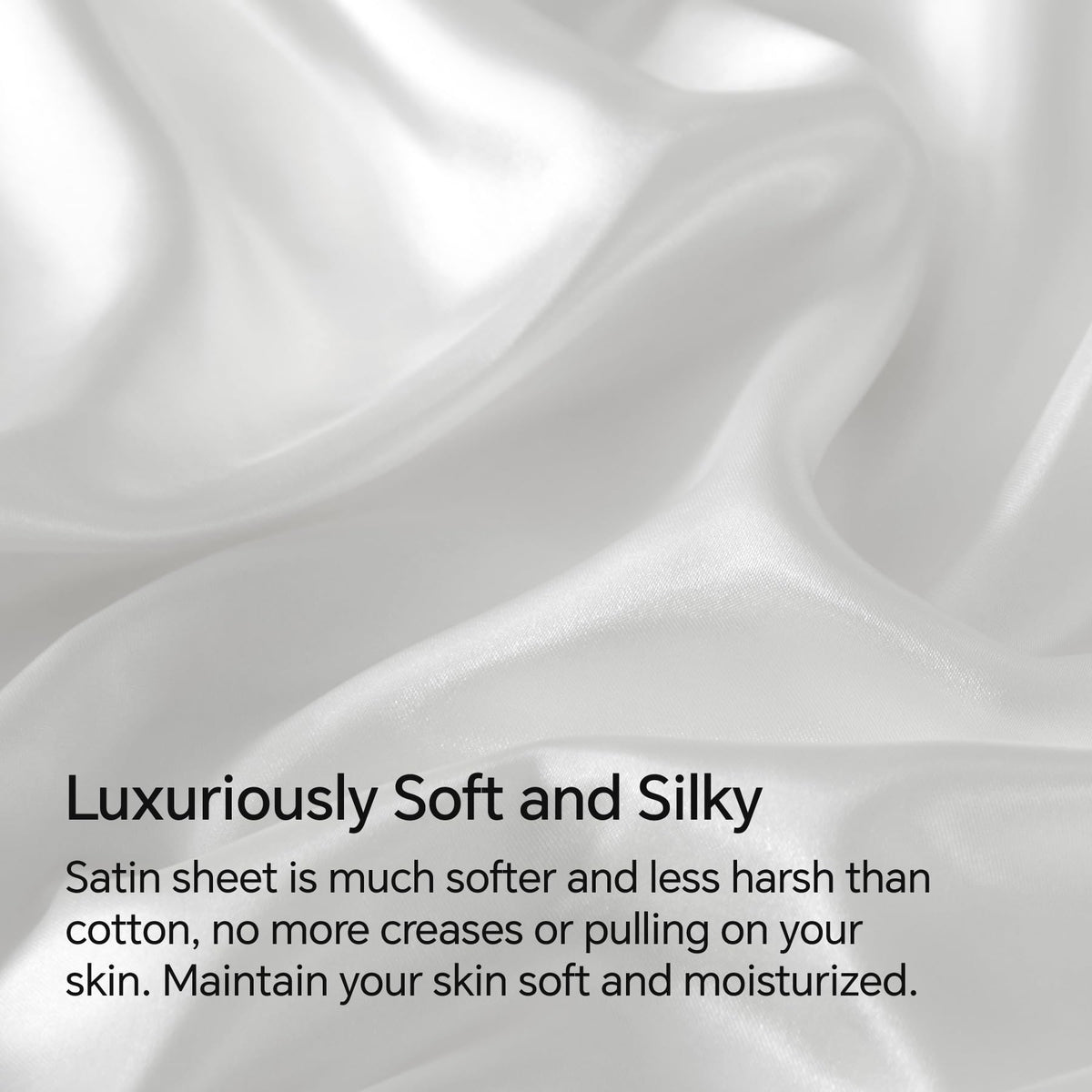 BEDELITE pillowcase pair protecting hair and skin during sleep
