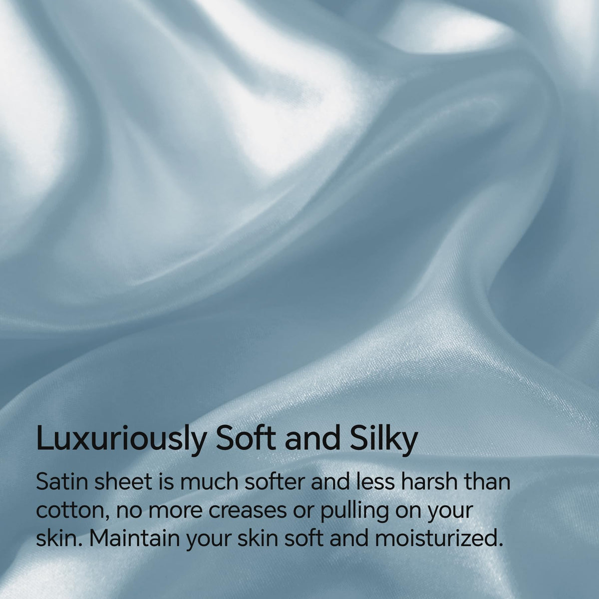 BEDELITE satin pillowcases protect hair and skin while you sleep