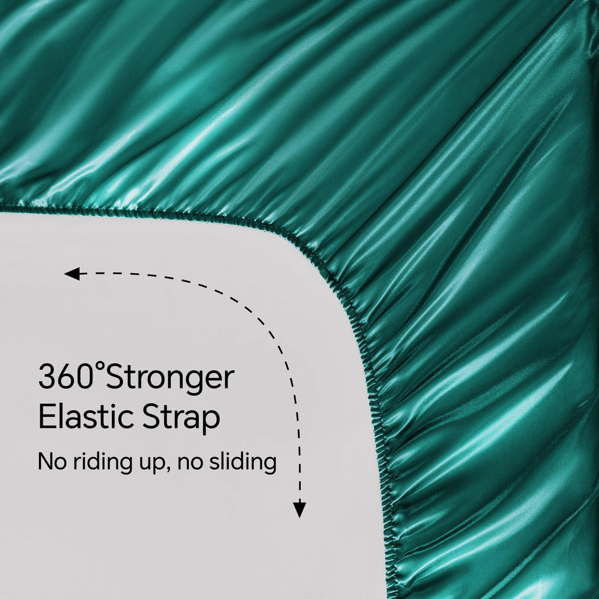 BEDELITE pillowcases pair reduces friction and morning frizz