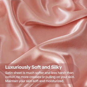 BEDELITE satin pillowcases reducing hair friction for untangled mornings