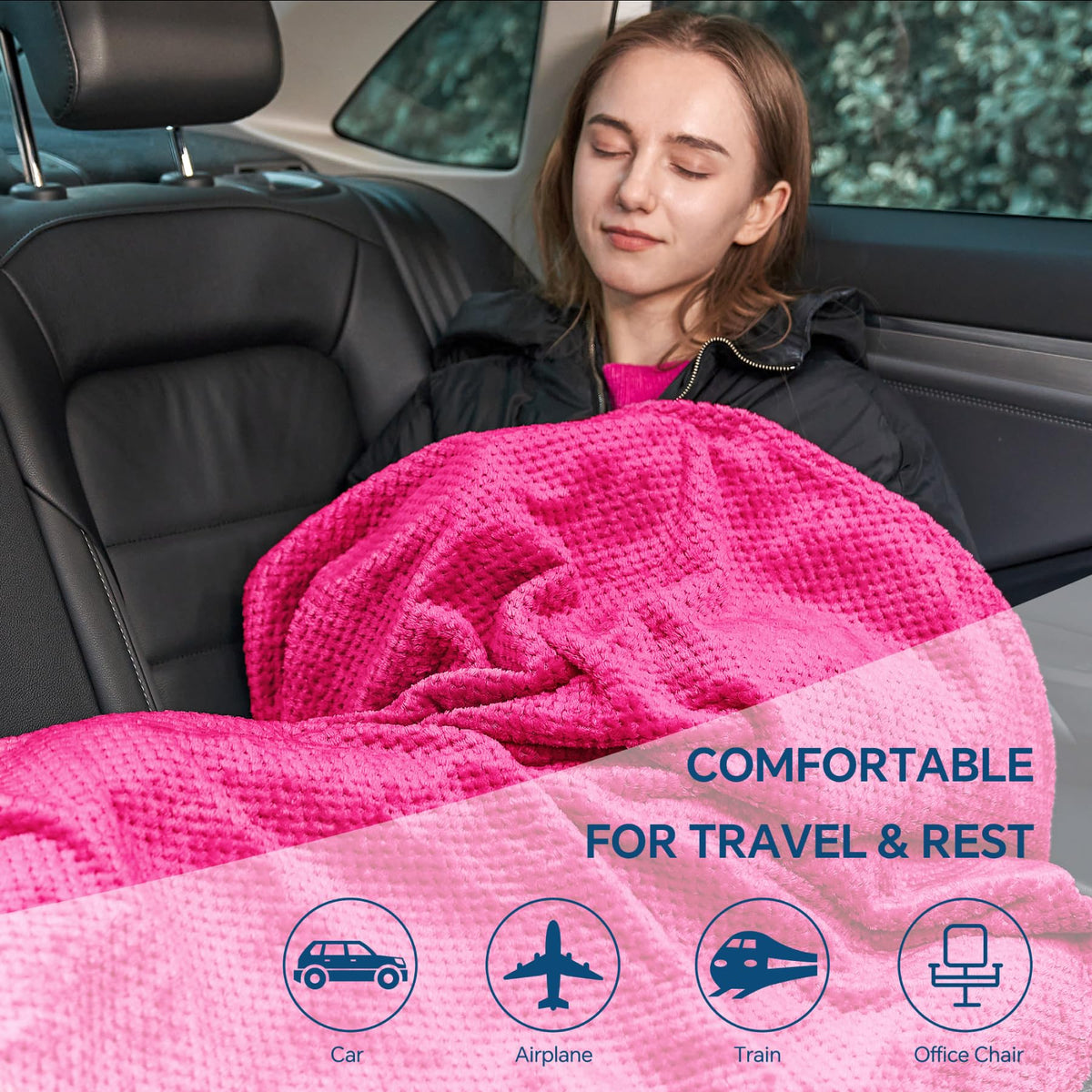 BEDELITE microfiber polyester delivers plush, velvety warmth.