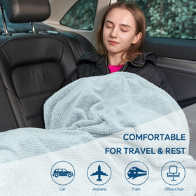 BEDELITE travel blanket ready for machine wash after trips.