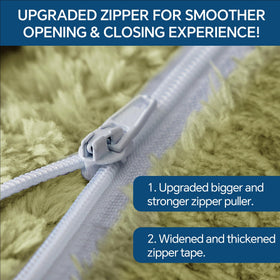 Machine-washable microfiber fabric for easy care after trips.