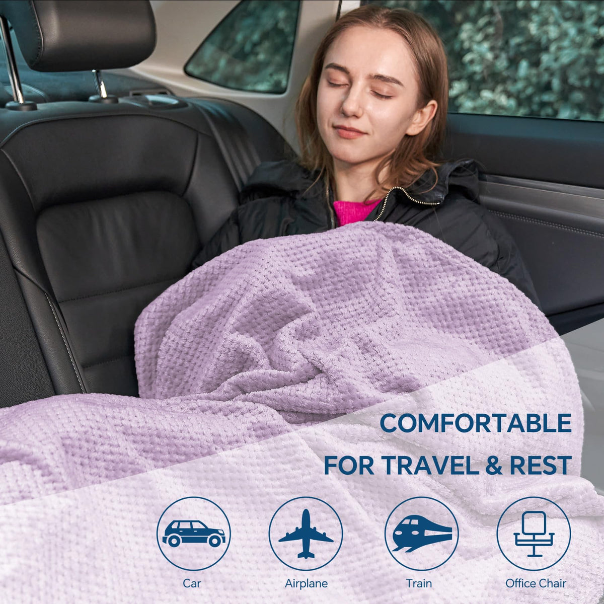 BEDELITE blanket folds to a compact size for easy packing