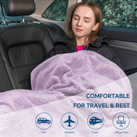 BEDELITE blanket folds to a compact size for easy packing