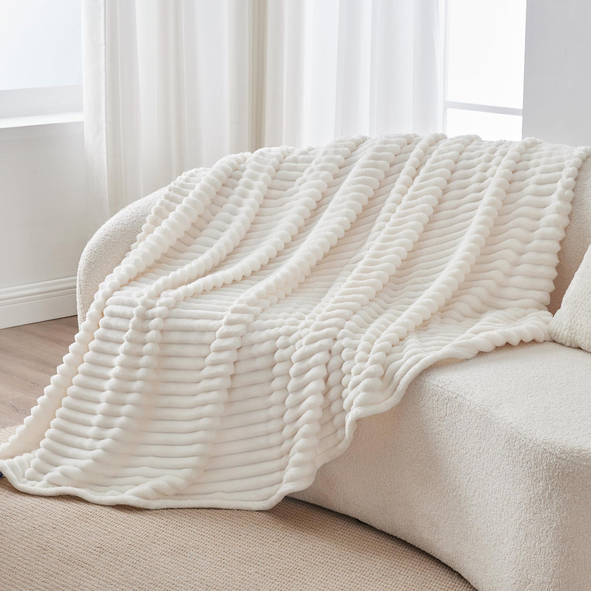 BEDELITE Twin Blanket 60x80 size fits couch or bed comfortably