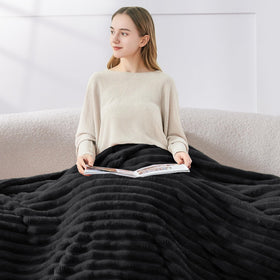 BEDELITE twin blanket reinforced stitches for durability and easy care