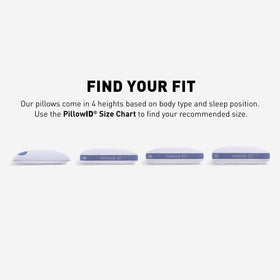 Illustration of using Bedgear Balance 2.0 for side, back, and stomach sleeping.
