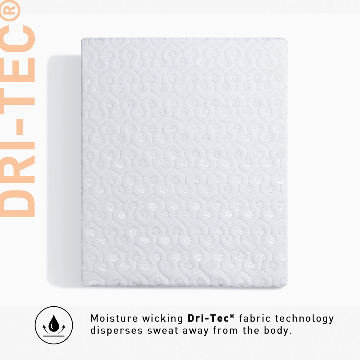 Bedgear Dri-Tec fits up to 18 inches deep with secure elastic