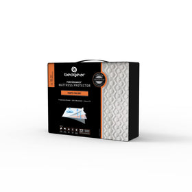 Bedgear Dri-Tec protector secure elastic band on mattress