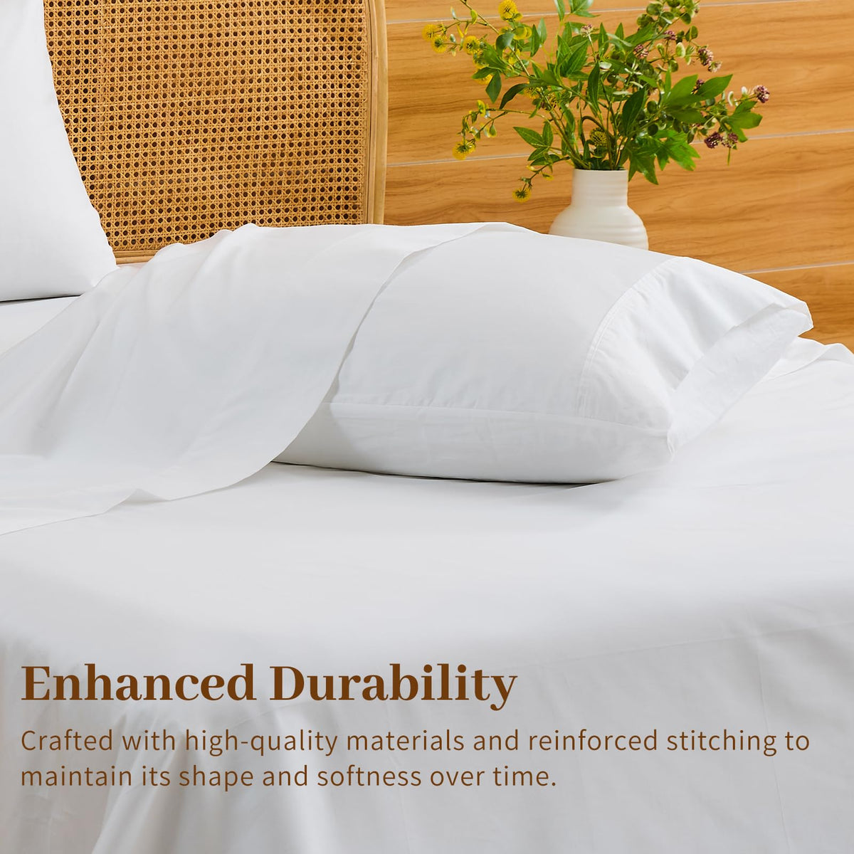 Bedlifes fade-resistant fabric maintains color vibrancy after washes