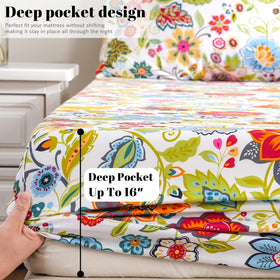 Bedlifes floral sheets arrive gift-ready for family or friends