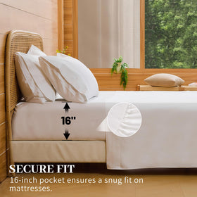 Bedlifes king pillowcases feature smooth surface and wrinkle reduction benefits