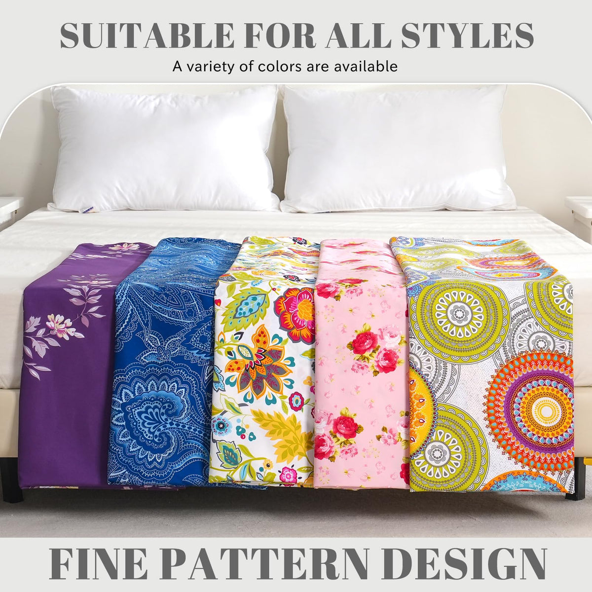 Bedlifes King Sheet Set easy-care textiles simplify upkeep and laundry.