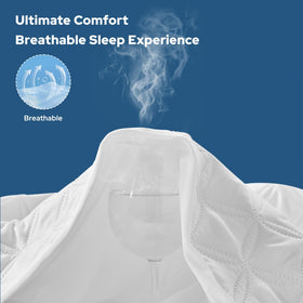 Bedlore protector emphasizes noiseless bedding experience