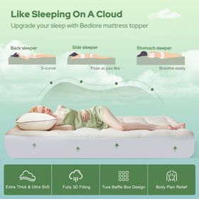 BEDLORE deep-pocket elastic band ensures a secure fit