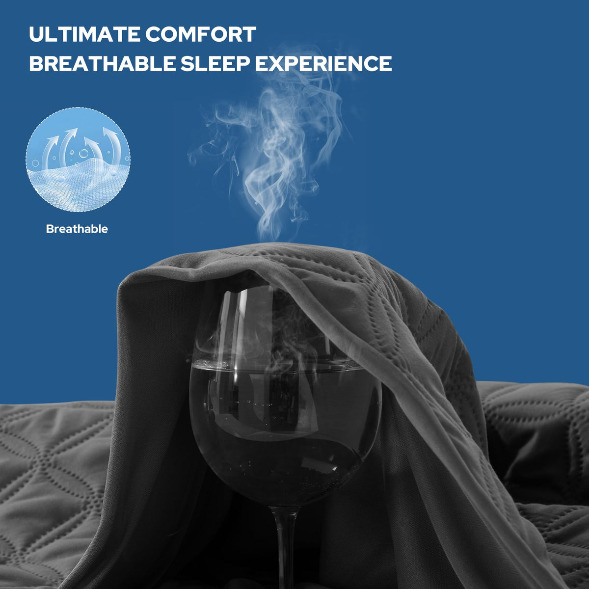 BEDLORE dirt-proof microfiber surface ideal for dorms and busy homes
