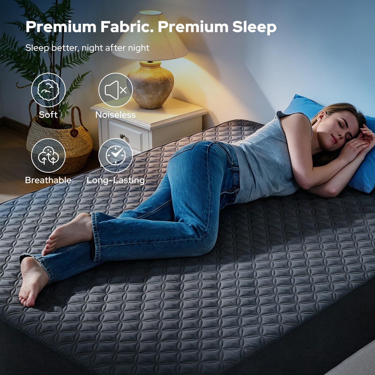 BEDLORE in a dorm room setup showing practical protection for students