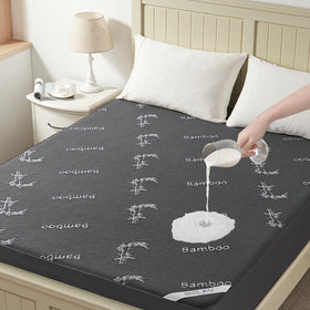 BEDLORE full-size waterproof mattress protector provides dry protection from spills